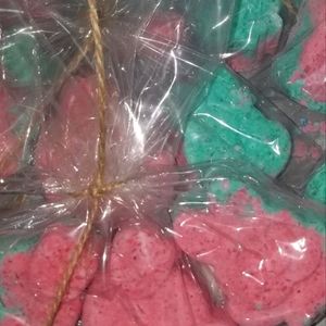 Peppermint bath fizzy